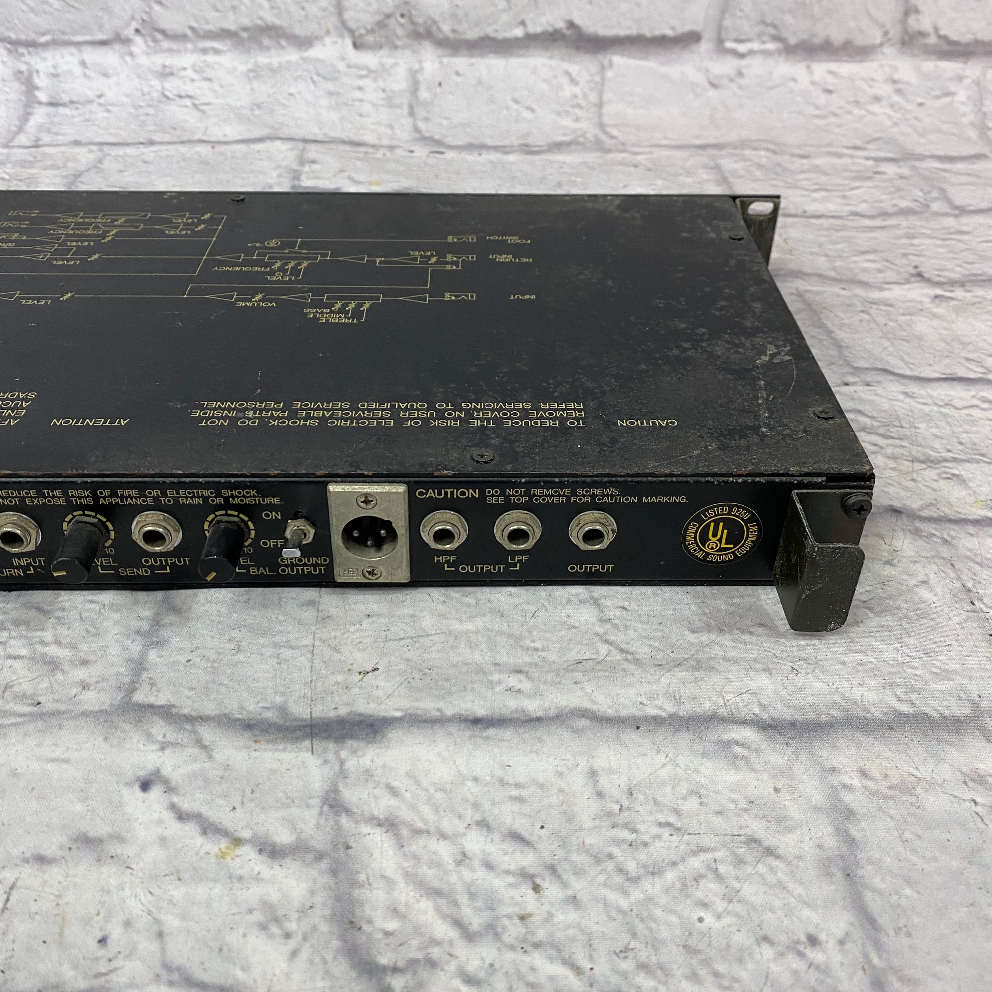 Yamaha PB1 Bass Preamp Rack Unit - Evolution Music