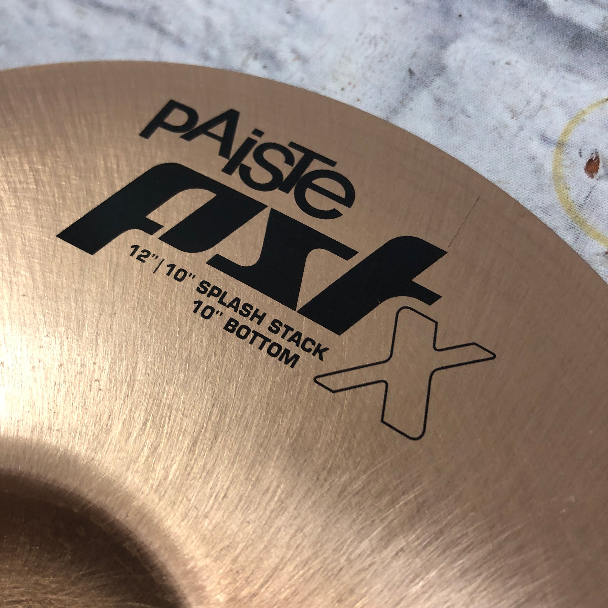 Paiste PST X 12 / 10 Splash Cymbal Stack