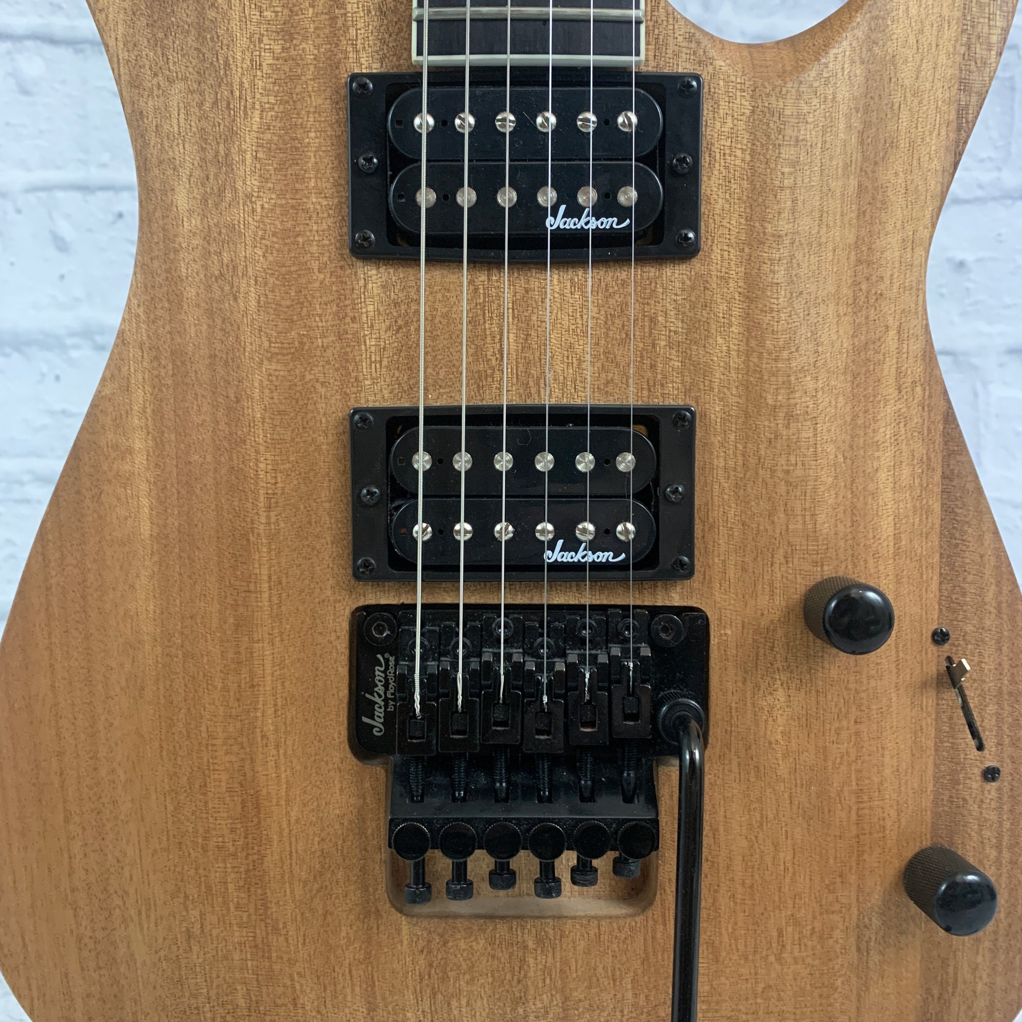 Jackson JS-22 DKA Natural Electric Guitar w/ Floyd Rose