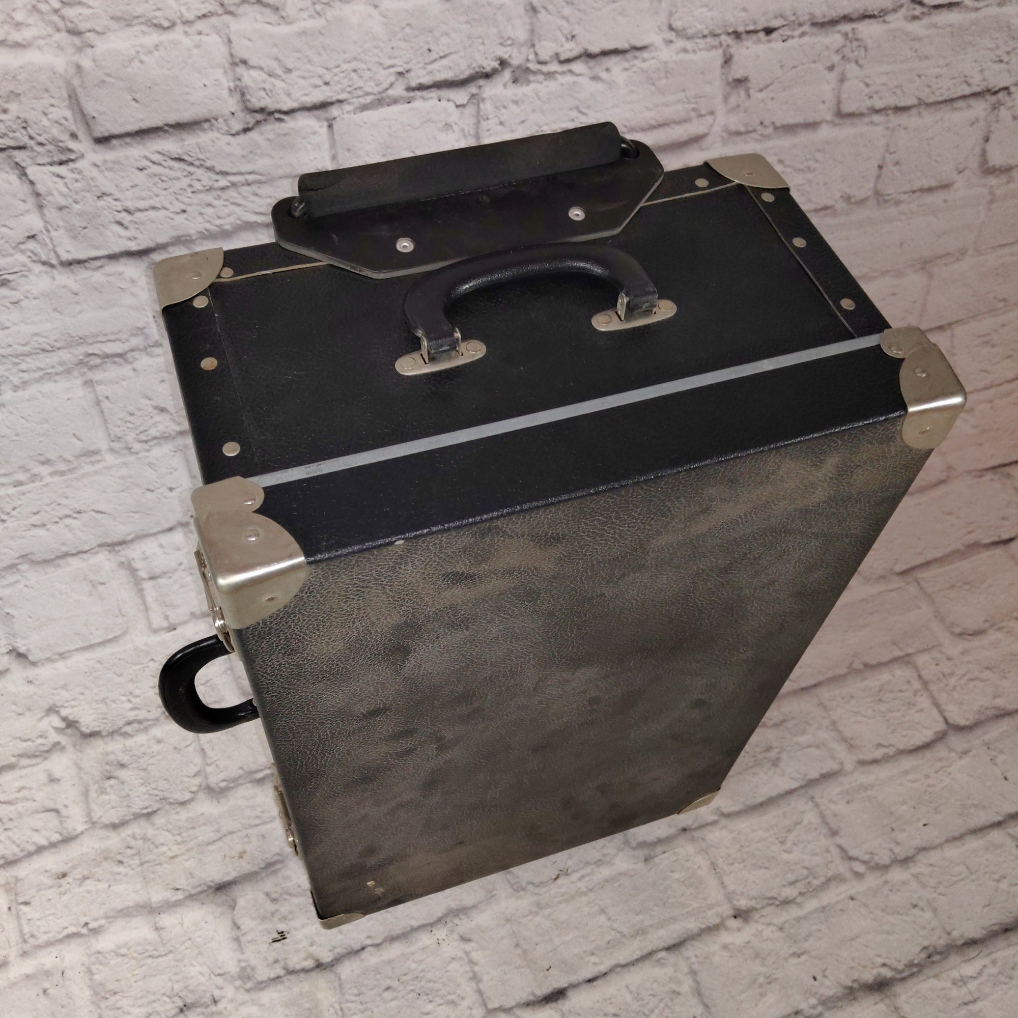 Black Utility Case with Rollers