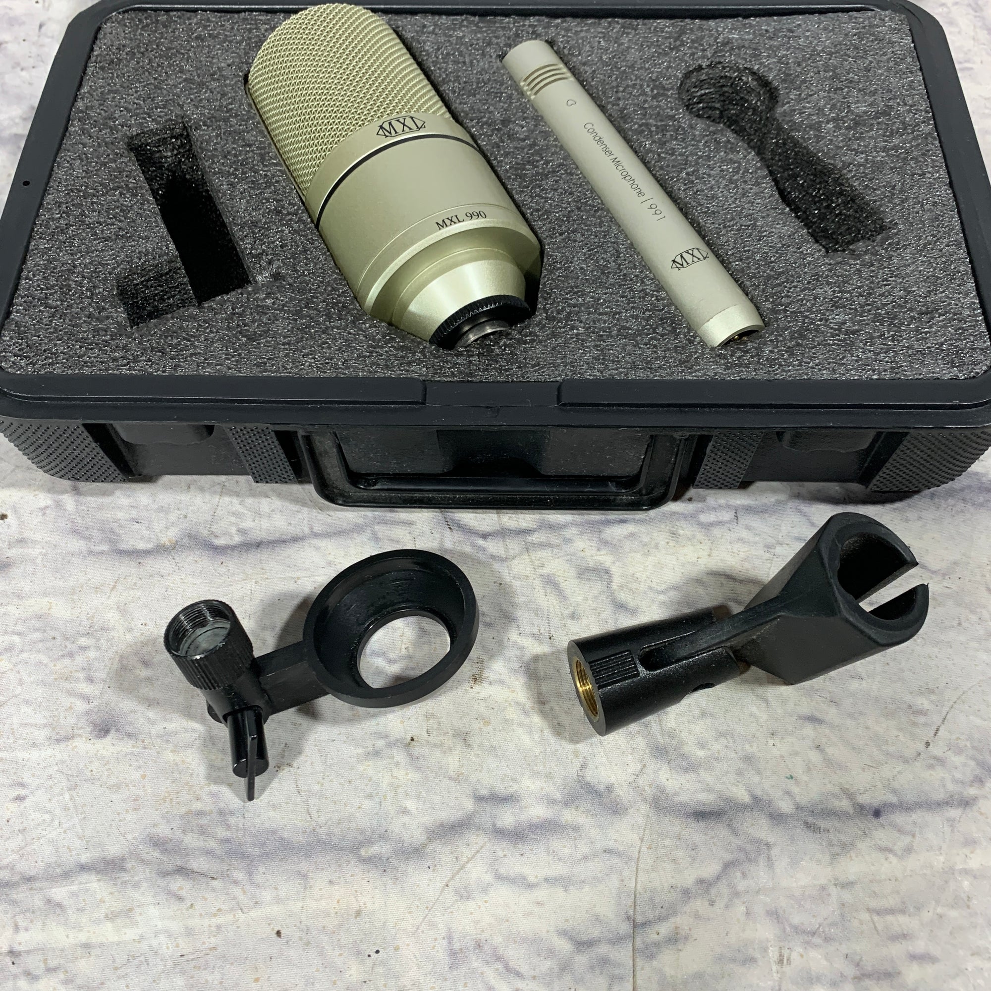 MXL 990 991 Condenser Pair w/ Case