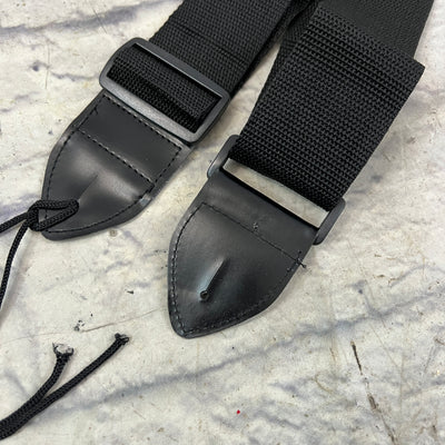 Unknown Black Nylon Guitar Strap