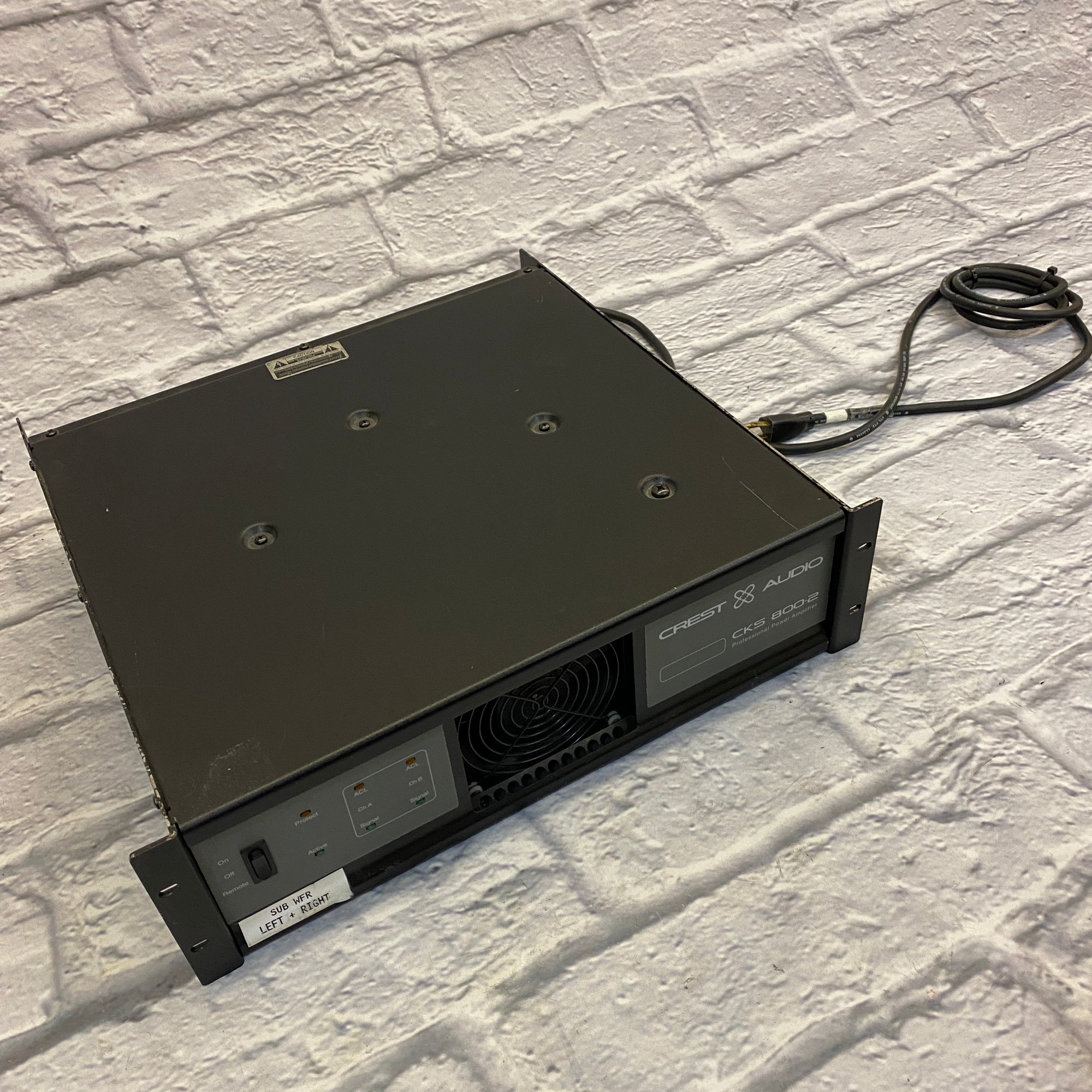 Crest Audio CKS 800-2 Power Amp