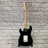 Spectrum Strat Electric Guitar Black