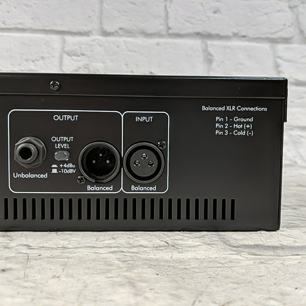 Art Pro Channel II Tube Microphone Preamp DI Parametric Equalizer an