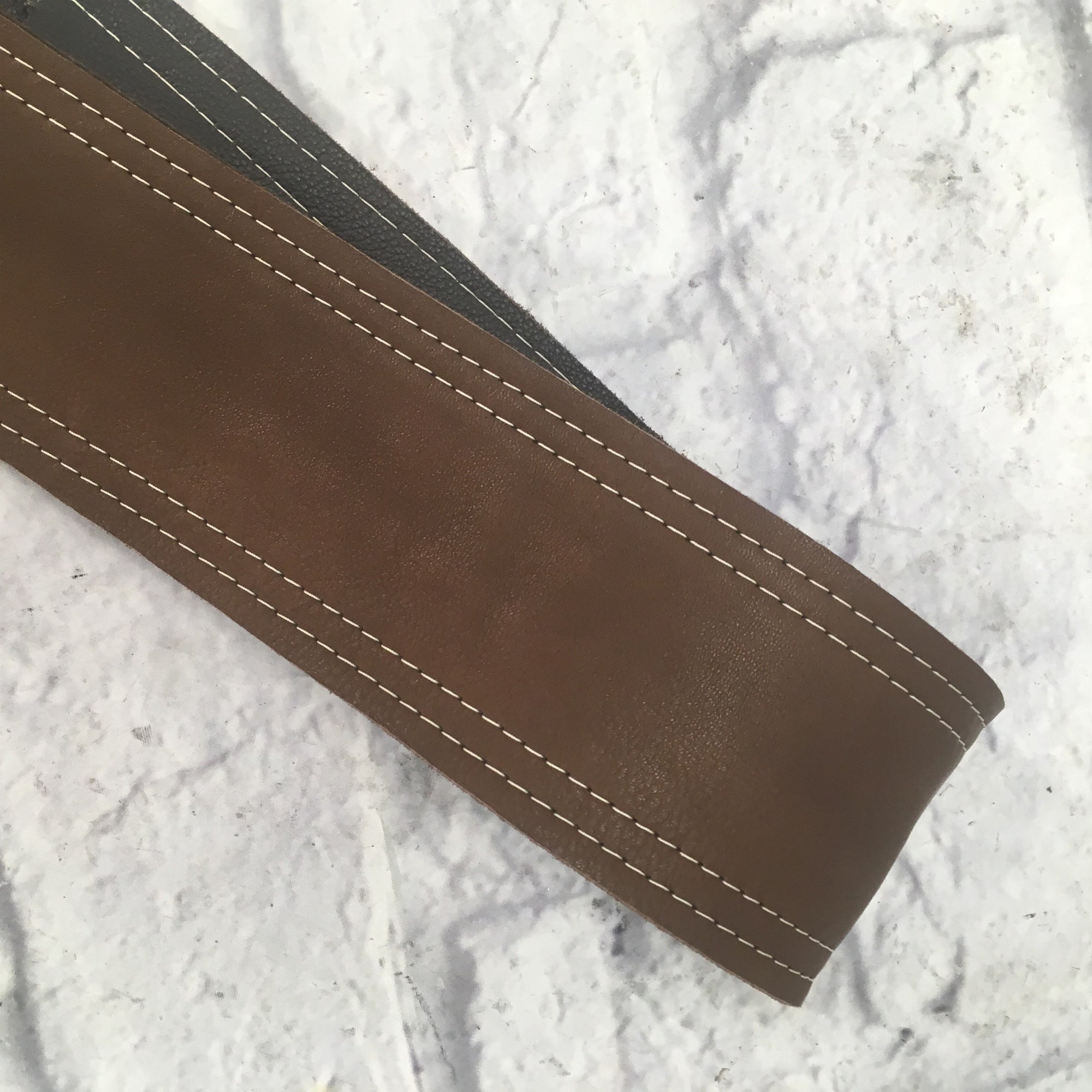 Artist Showcase Leather Guitar Strap Premier AS (Wide Brown)