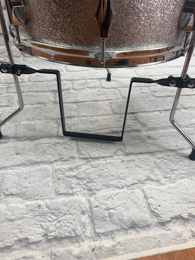 Ultraphonic UP-C 3 Piece Standing Cocktail Drum Kit Silver Sparkle