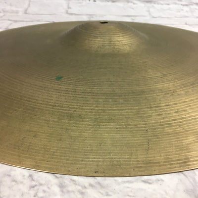 Vintage Zildjian 20 Ride Cymbal