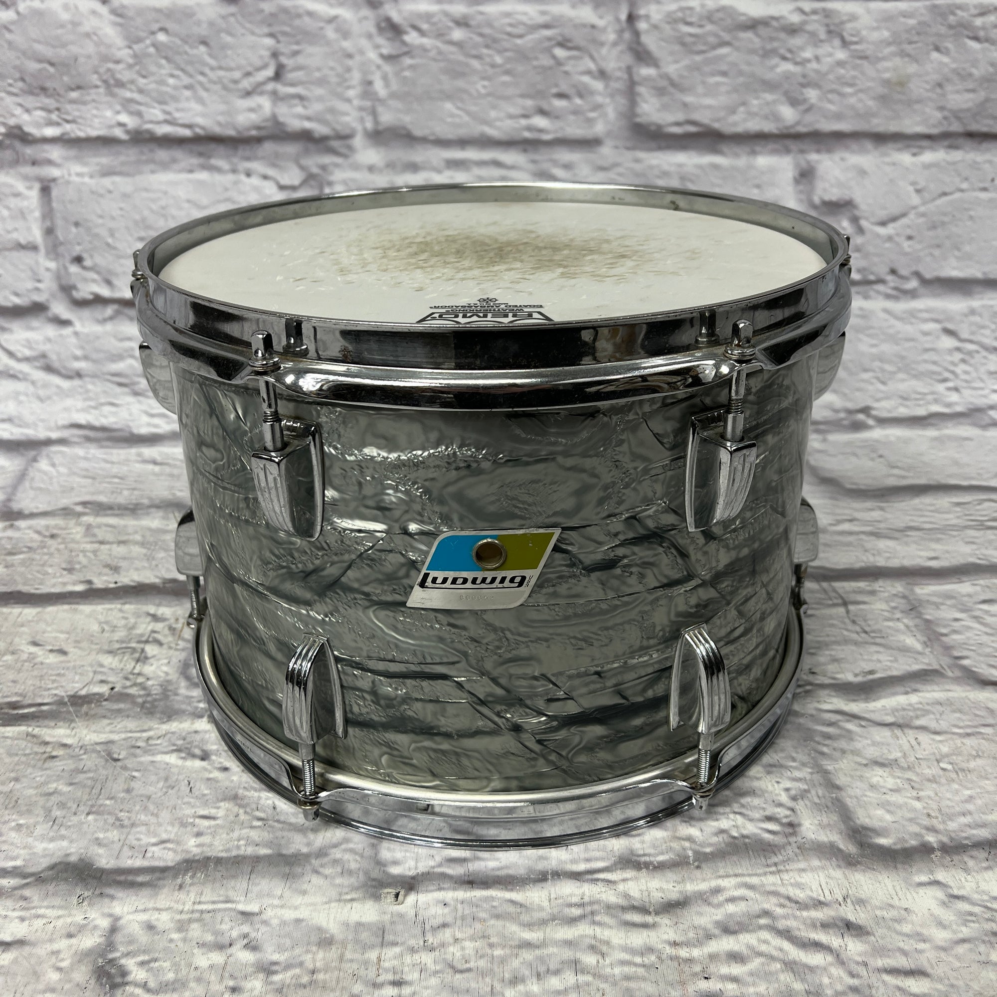 Ludwig Blue Olive B/O 12 16 20 - Sky Blue Pearl Vintage 1970s