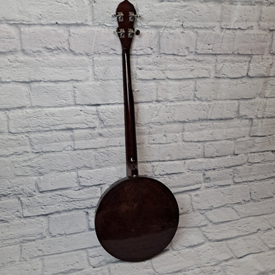 Kay 5-String Closed Back Eagle Carving Banjo