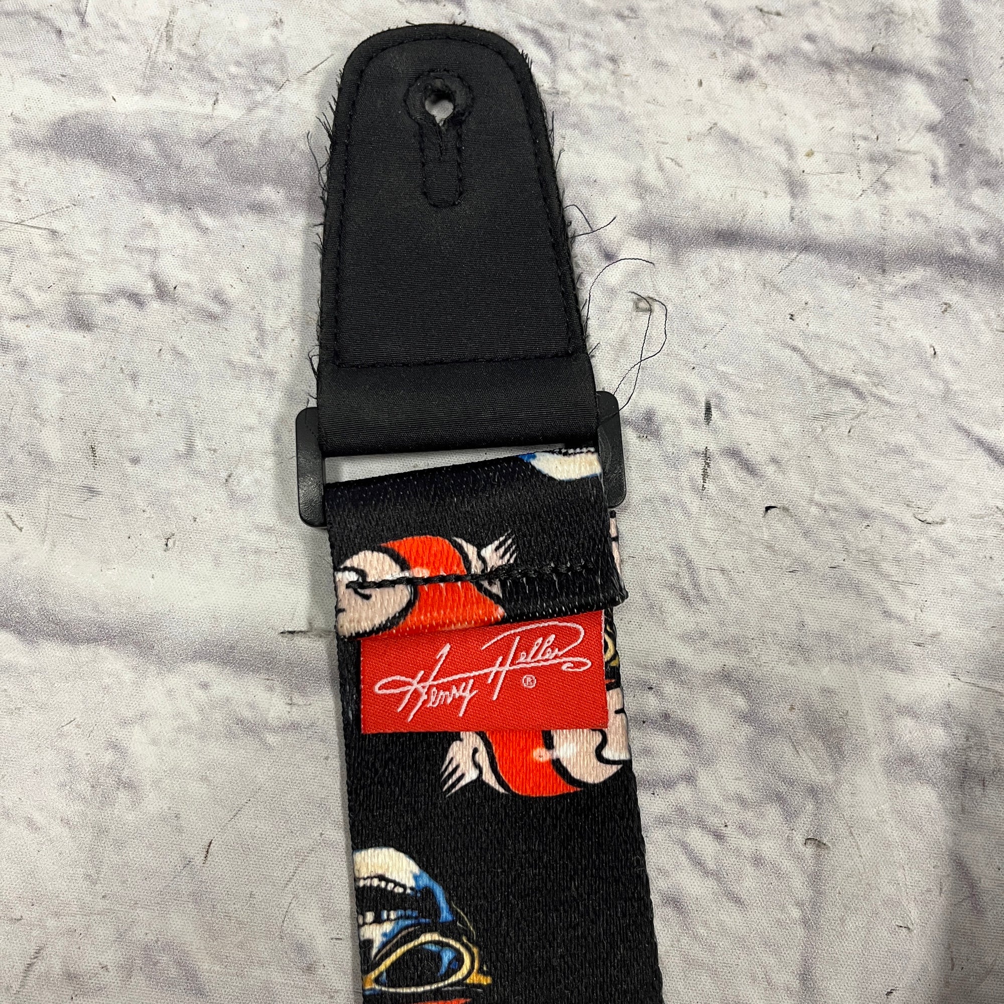 Henry Heller Mercury Skull Guitar Strap