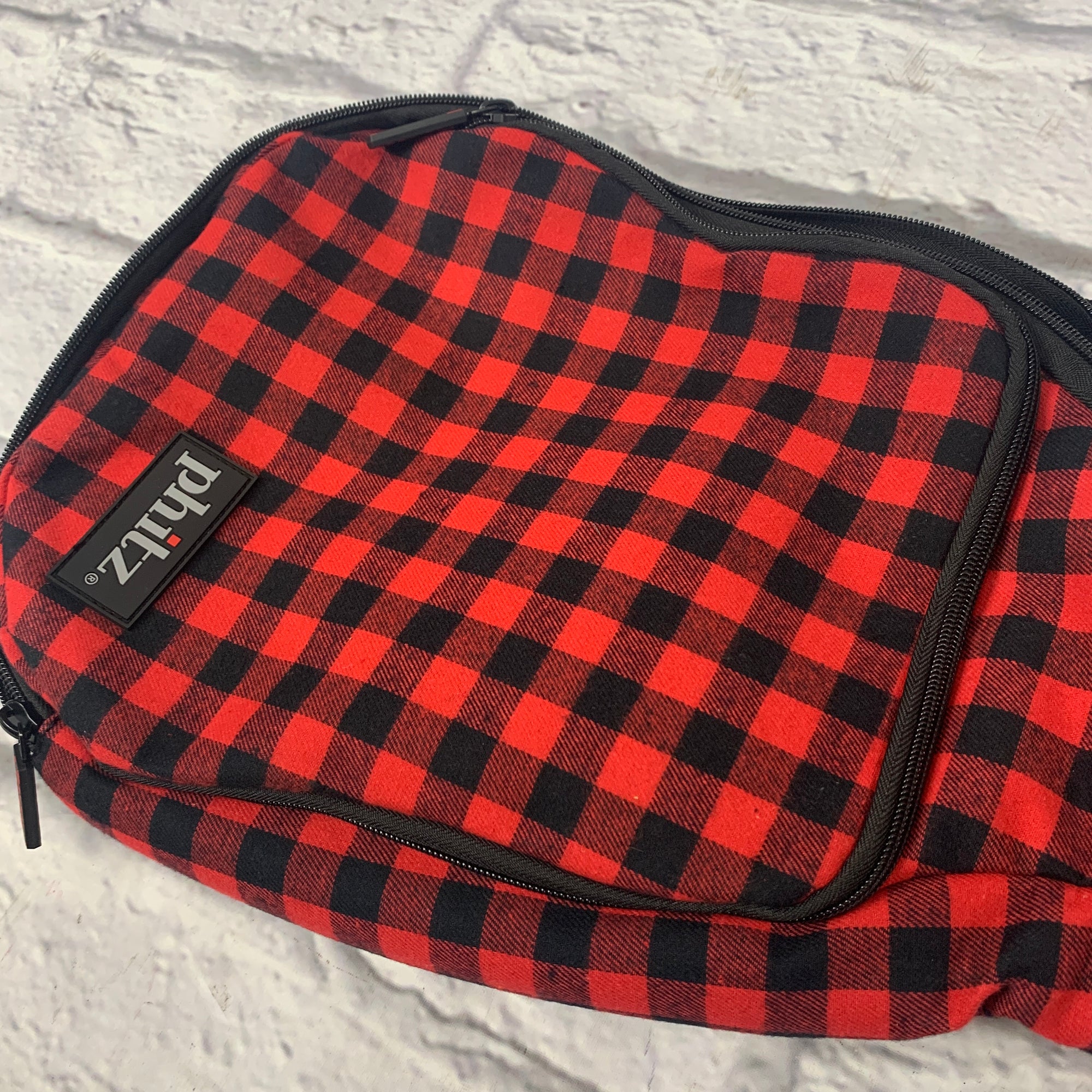 Phitz Tenor Ukulele Gig Bag, Lumberjack Red