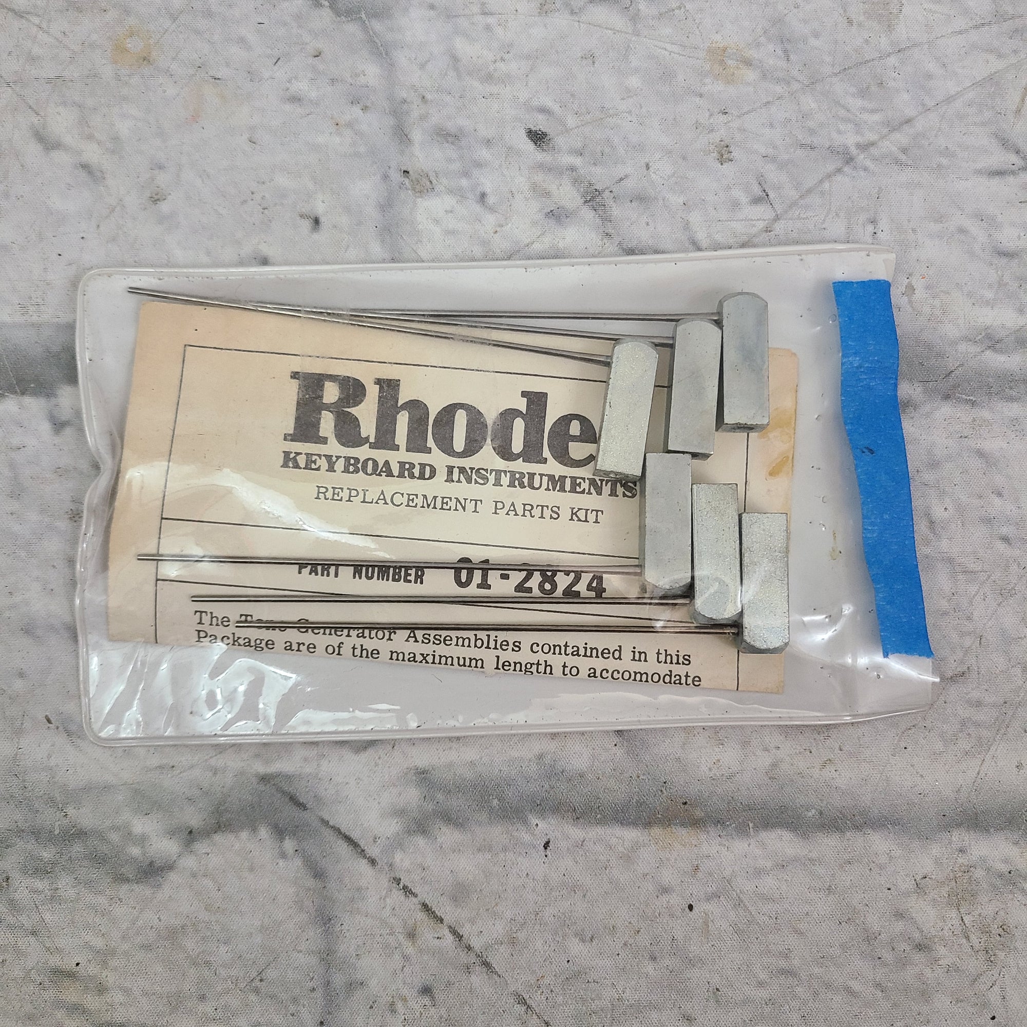 Fender Rhodes Replacement Torrington Tines (6)