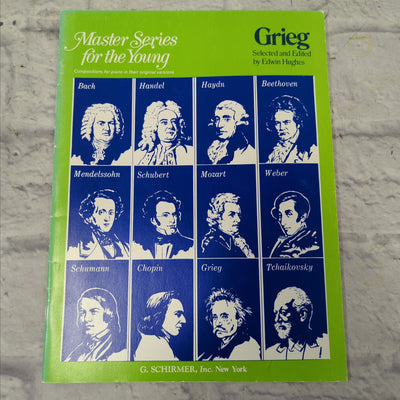 Greig: Master Series for the Young Piano Book