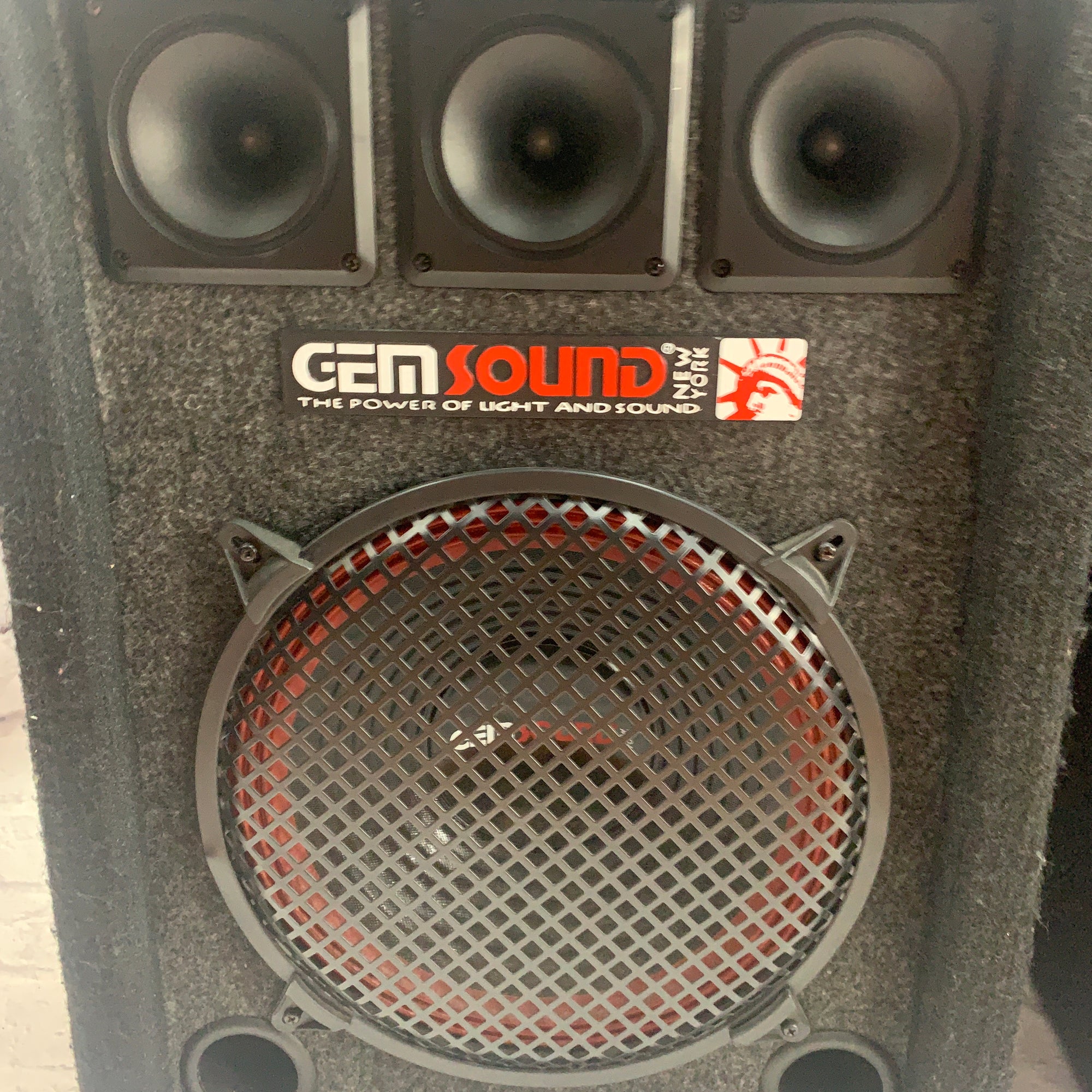 Gem Sound DJ120 12in 2-Way PA Speaker Pair