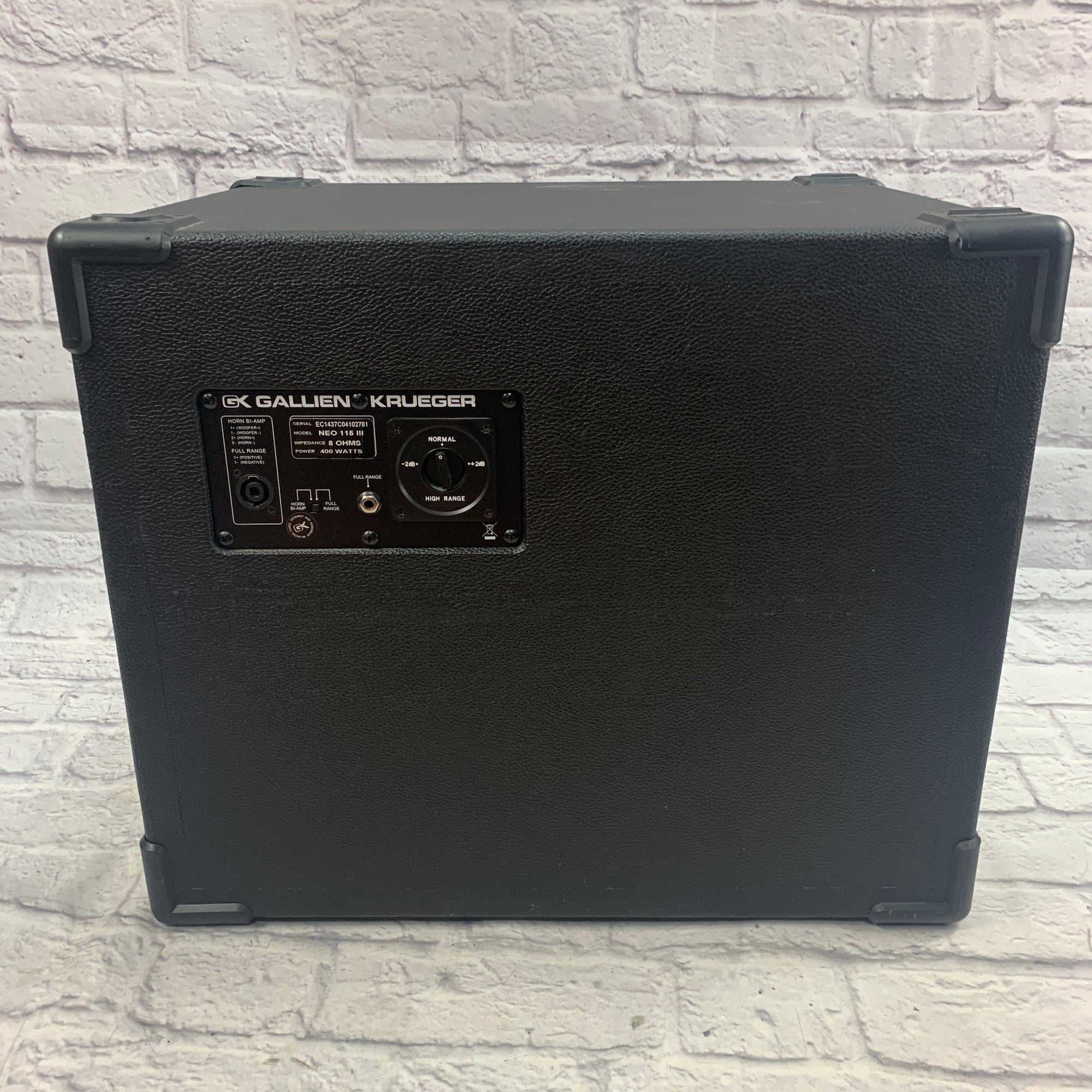 GK Neo 115 III Bass Cab