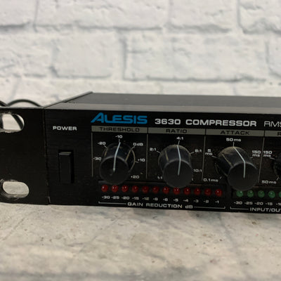 Alesis 3630 Dual-Channel Compressor / Limiter / Gate