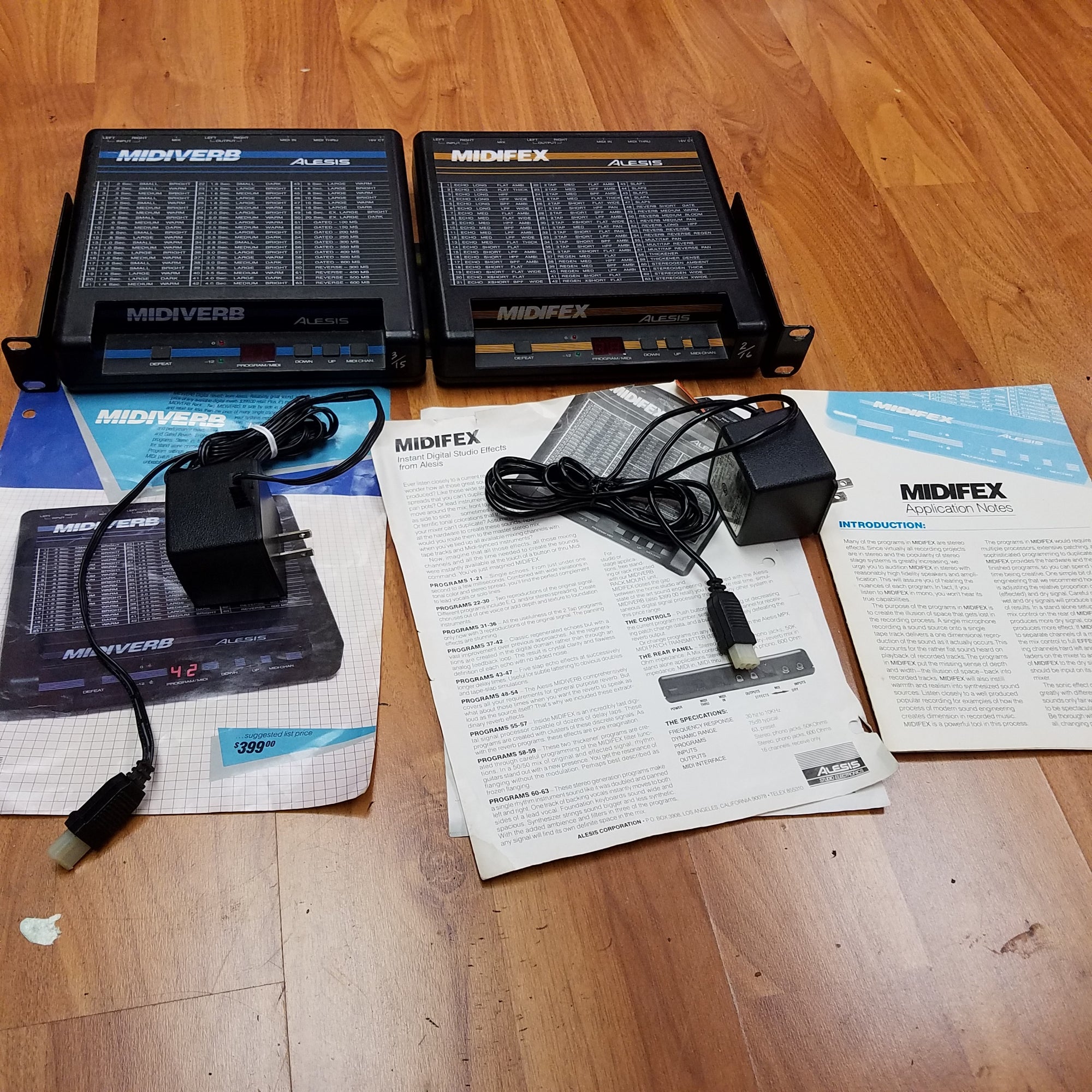 Alesis Midiverb w/power