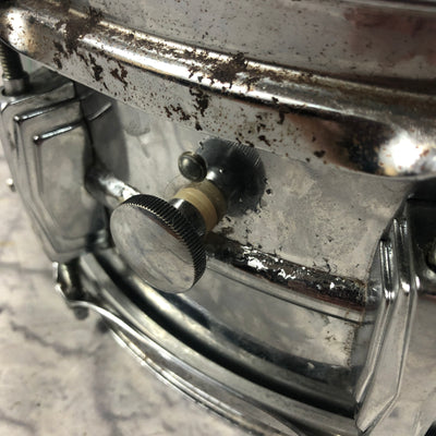 Vintage Ludwig 14x5 Supraphonic Olive Badge Aluminum Snare Drum