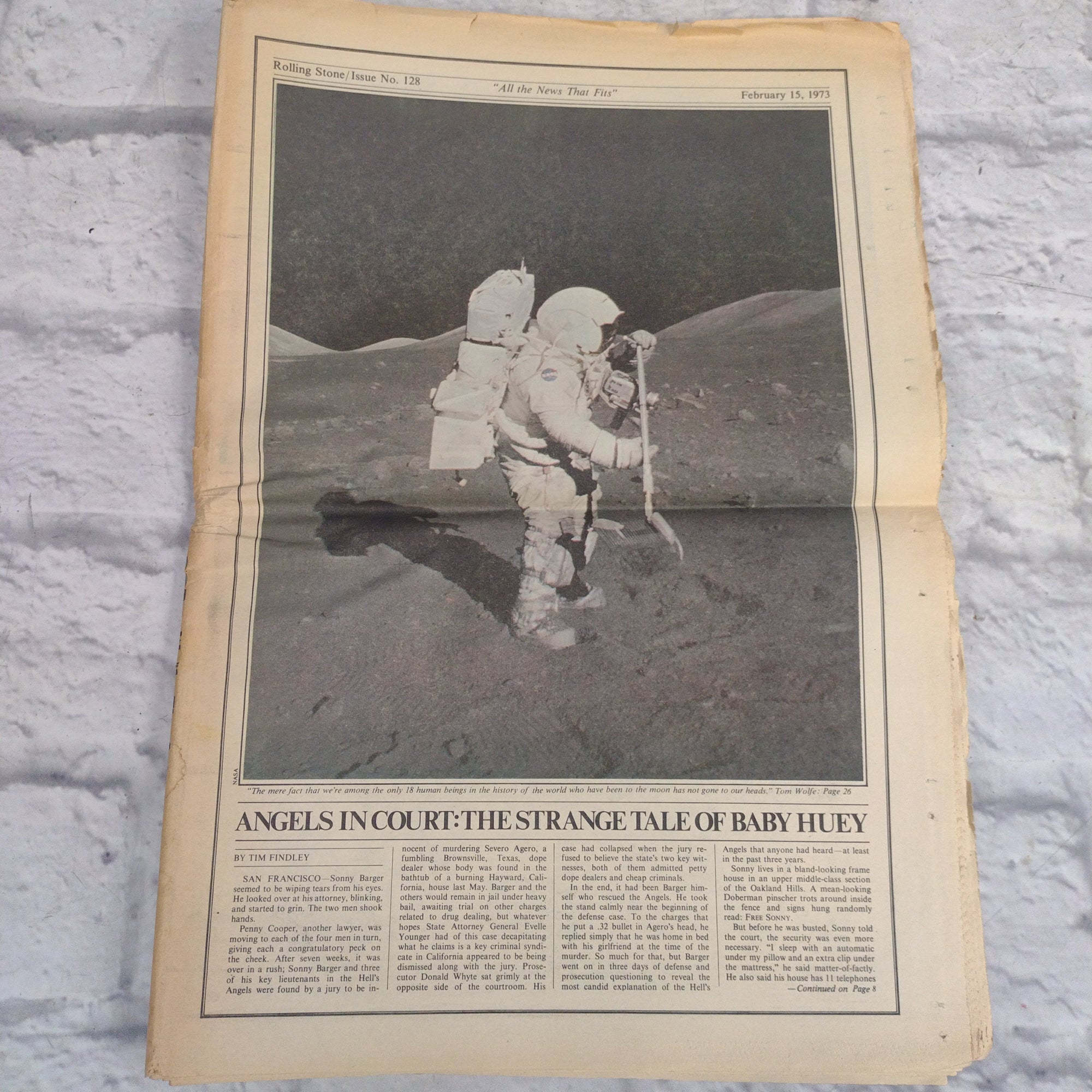 Vintage Rolling Stone Magazine - No 128 February 15 1973 - Bette Middler