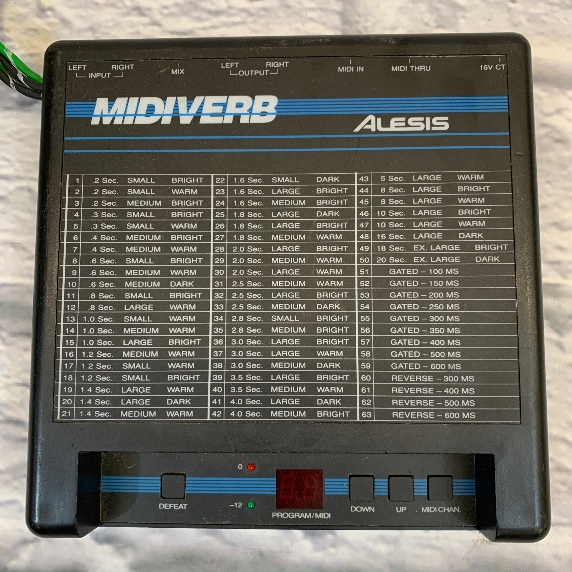 Alesis Midiverb - Evolution Music