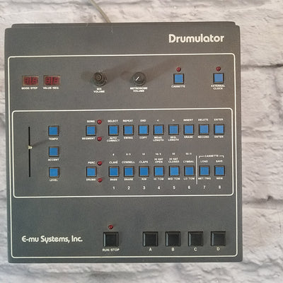 Vintage 1980s E-Mu Drumulator Drum Machine