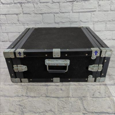 Unknown  Black Carpeted 4U Rack Road Case