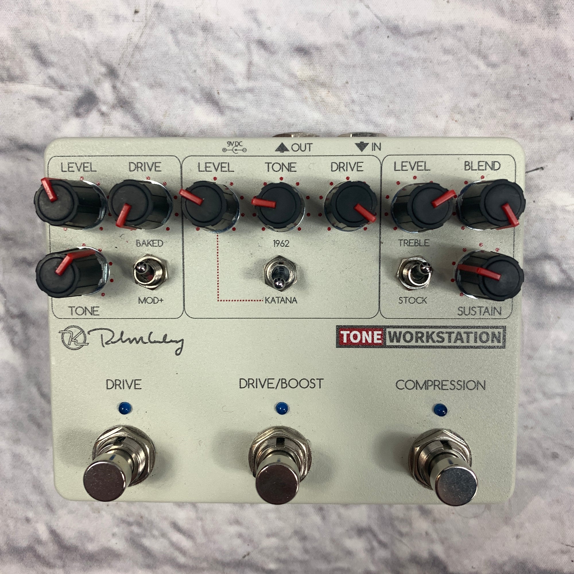 tone workstation pedal Keely Tone Workstation Multi Effect Drive/Compression Pedal