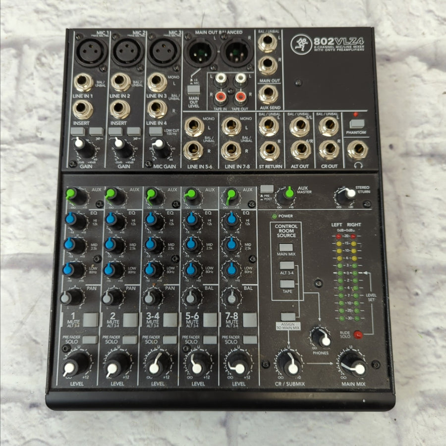 Mackie 802VLZ4 8 Channel Mic/Line Mixer