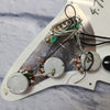 Loaded Fender Squier Pickguard SSS White