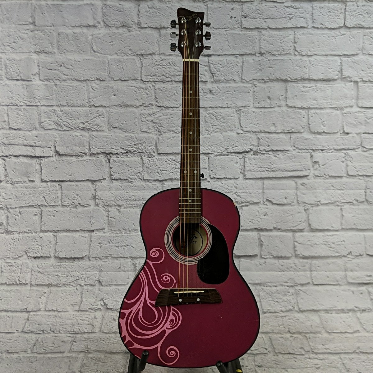 First Act MG359 Pink 3/4 Child Size Acoustic Guitar
