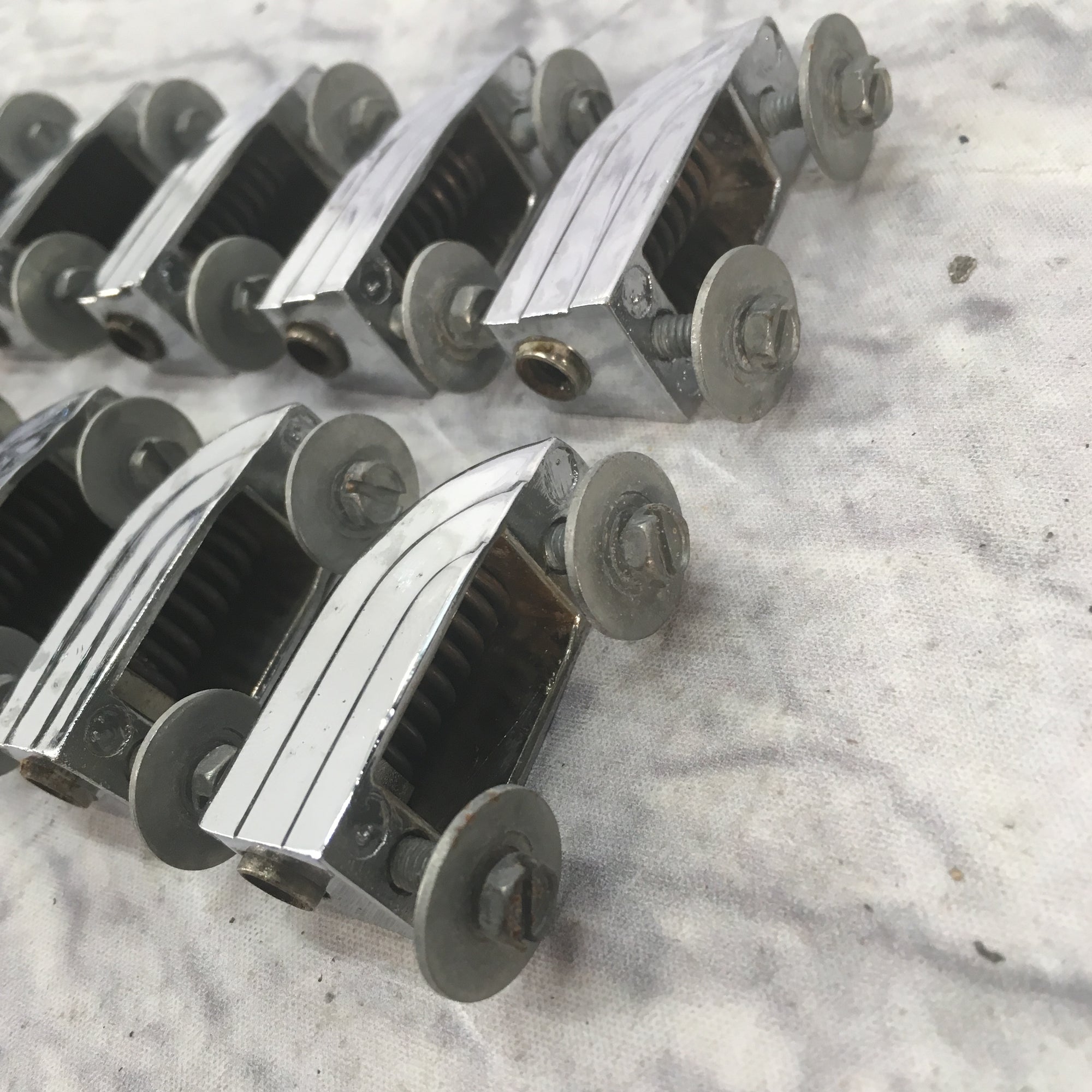 Vintage 60s Leedy Lugs (Set of 12)