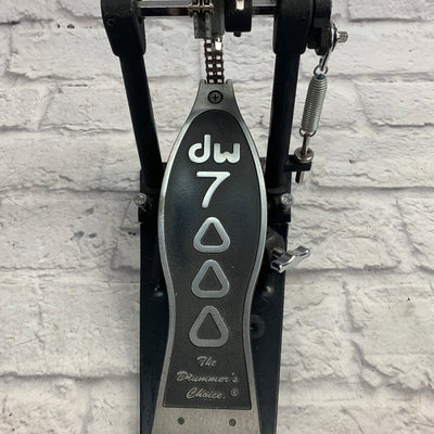 DW 7000 Dual-Chain Single Kick Pedal w/ upgraded beater