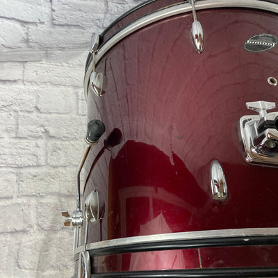 Ludwig Accent Combo 22 x 16 Red Bass Drum