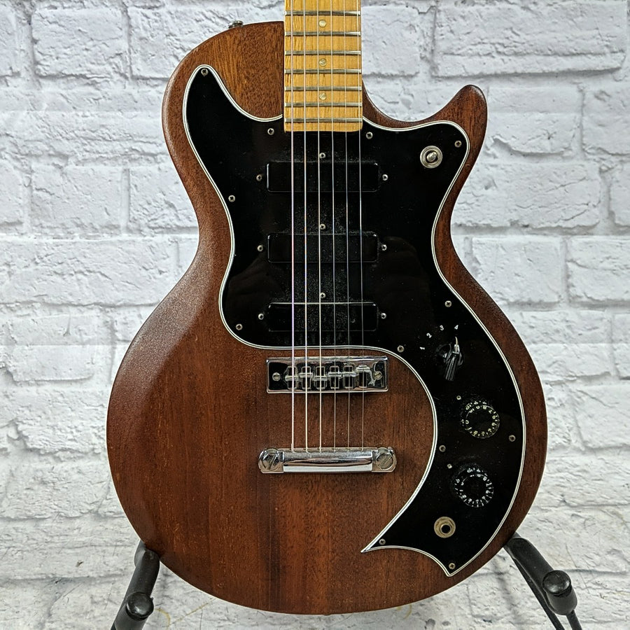Vintage 1970s Gibson Vintage S-1 Solid Body Electric Guitar