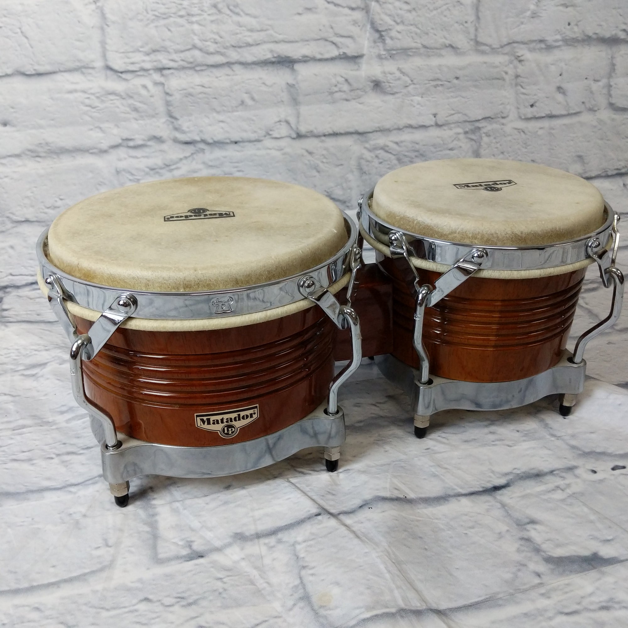 LP Matador Almond Wood Bongos - Evolution Music