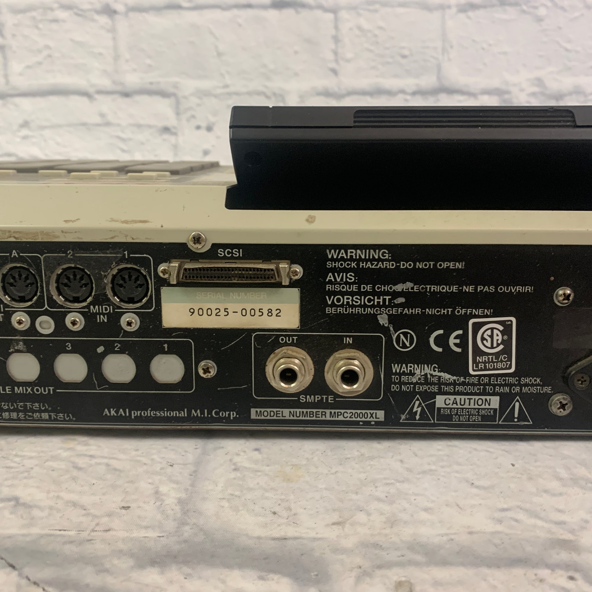 Akai MPC2000XL AS IS