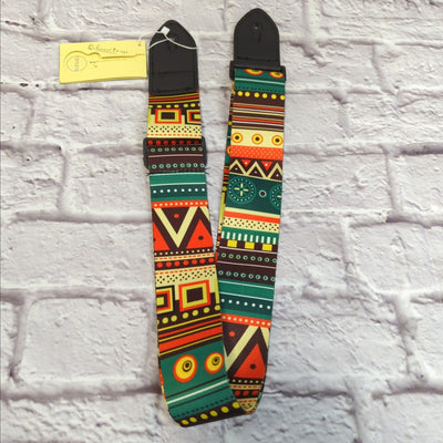 Kamany Mayan Pattern Guitar Strap