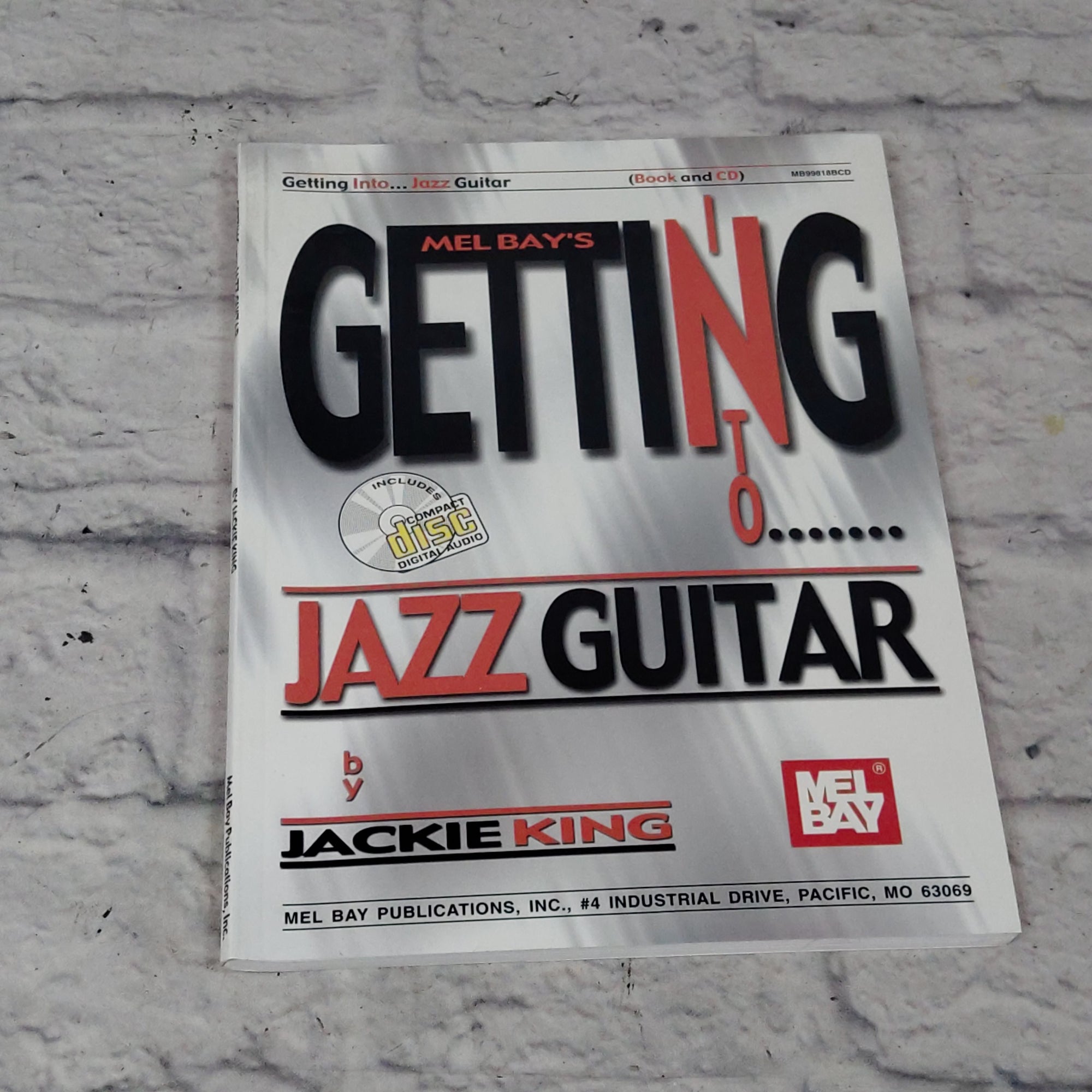Mel Bay: Getting Into Jazz Guitar Book and CD