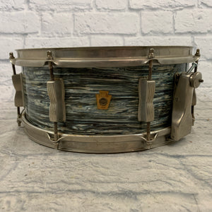 WFL Super Classic 5.5" x 14" Snare Drum - Blue Oyster Pearl