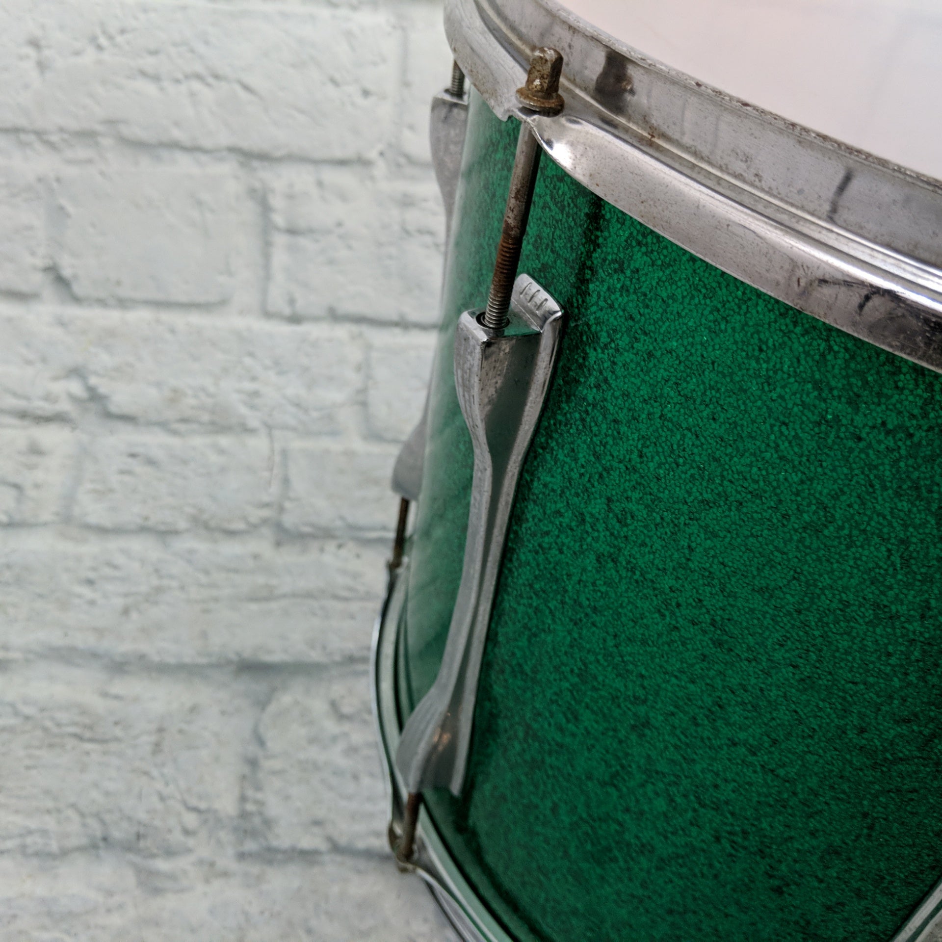 Ludwig 3 Ply Green Sparkle 15x12 Rack Tom