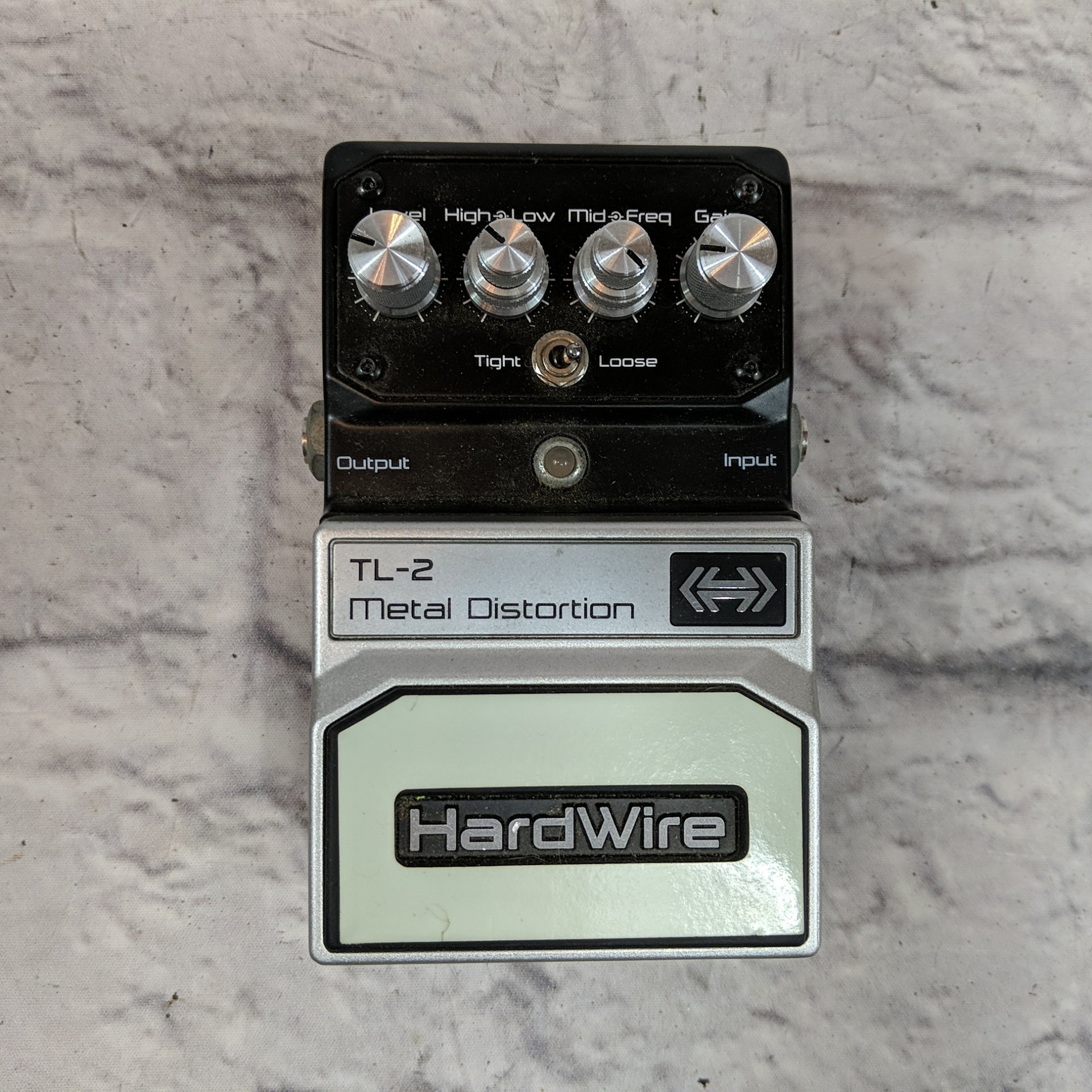 hardwire distortion pedal Digitech Hardwire TL-2 Metal Distortion Pedal