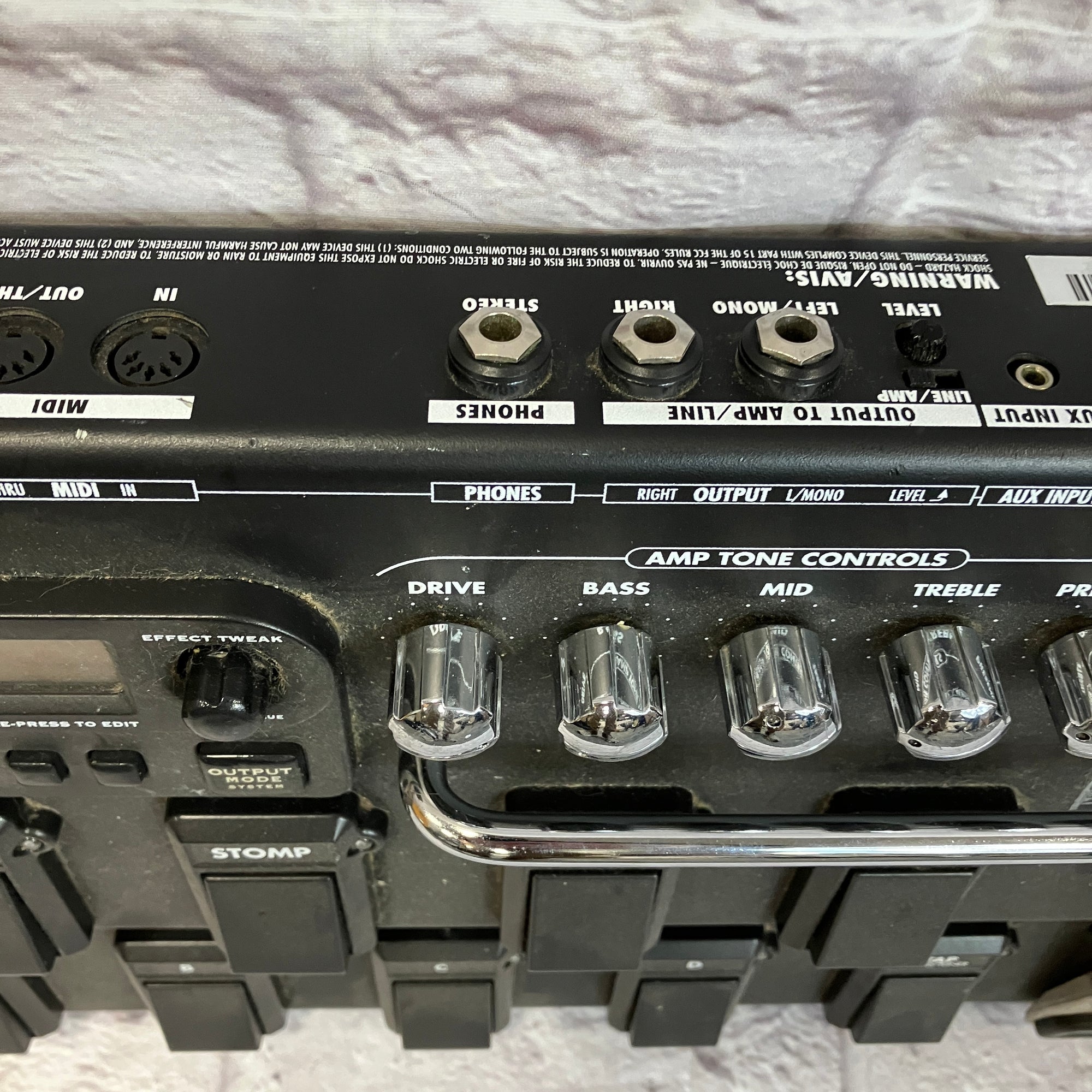 Line 6 POD XT Live Effects Pedal