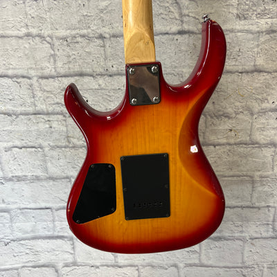 Unknown Electric Guitar Neck and Body Sunburst