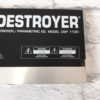 Behringer Feedback Destroyer Pro DSP1124P 24-bit Dual-Engine Automatic Feedback Suppressor/Parametric EQ