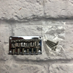 Fender Hardtail Chrome Bridge with Screws