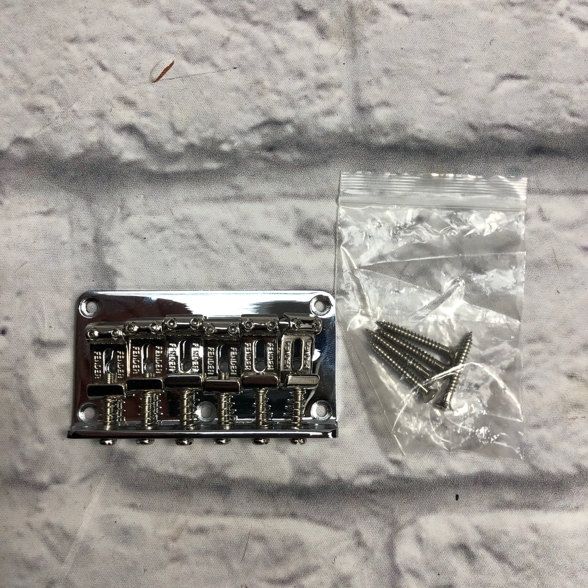 Fender Hardtail Chrome Bridge with Screws