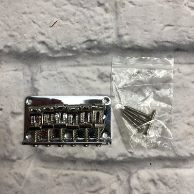 Fender Hardtail Chrome Bridge with Screws