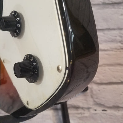 1990's Fernandes Vertigo 4-String Bass Sunburst
