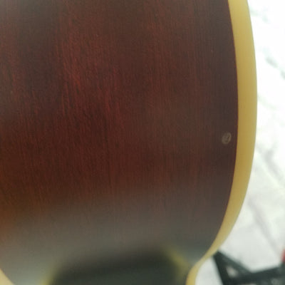 Gretsch G9220 Bobtail Round-Neck - Mahogany Body Spider Cone Resonator - 2-Color Sunburst w/ Case